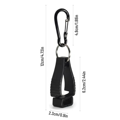 Handschuhe Halter Handschuh Clips Halter 4 Stück Grabber Halter für Arbeitshandschuh Tarp Clip mit Karabinerhaken Multifunktionaler Anti-Verlust-Handschuhclip Leichter Praktischer Handschuh Klemme