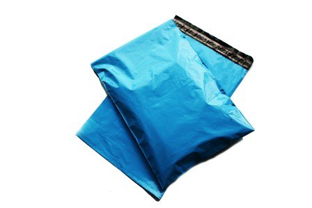 10 x Baby Blue STRONG Postal Mailing Bags - 17 x 21"