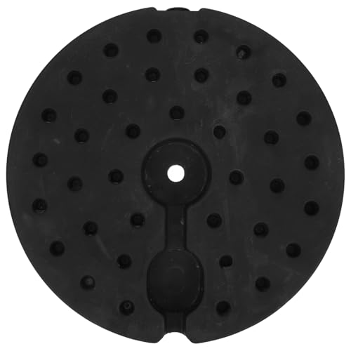 Base de Lámpara ideal para tu rincón de lectura con un diseño moderno de plástico negro elegante