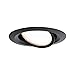 Produktbild Paulmann 92459 LED Einbauleuchte Nova Plus IP65 Einzelleuchte schwenkbar rund 6W 470lm dimmbar 93mm Schwarz matt Alu Zink 2700K Coin