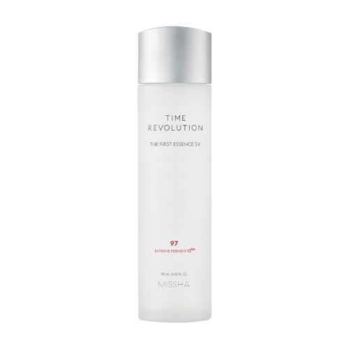 MISSHA Time Revolution The First Essence 5X (5th Gen) 5.07 Fl oz/ 150ml, Korean Face Essence, Facial...