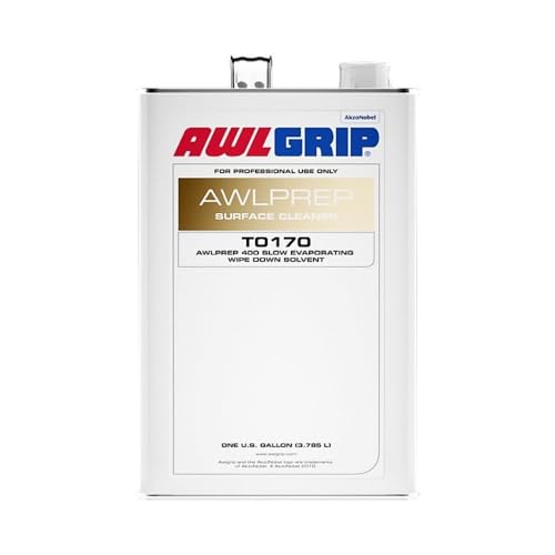 Awlgrip Awlprep 400 Slow Evaporating Wipe Down Solvent, Gallon