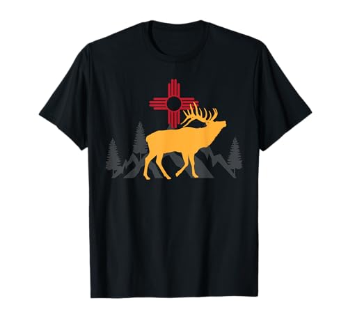 Elk Hunting New Mexico T-Shirt for Archery Hunters
