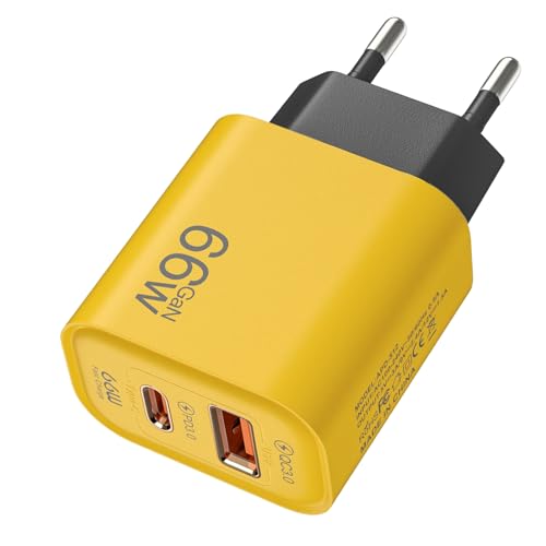 Gwtdtoad Caricabatteria – 20 W, caricatore rapido con più porte e tecnologia PD, adattatore da viaggio per smartphone, tablet e auto