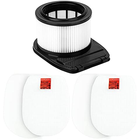 Seedawn Filters Set for Shark IZ300UK, IZ300UKT, IZ320UK, IZ320UKT - 1 Pack Hepa Filter, 2 Pack Vacuum Filters Replacement Kit for Shark Anti Hair Wrap Cordless Stick Vacuum Cleaner Cover