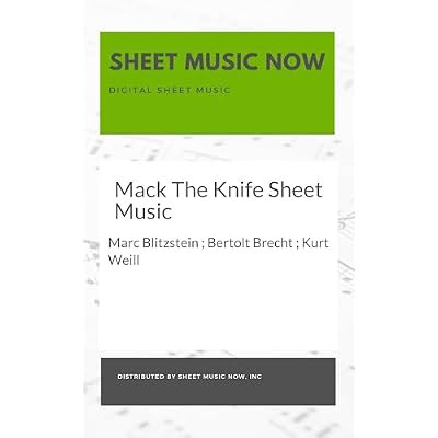 Mack The Knife Sheet Music