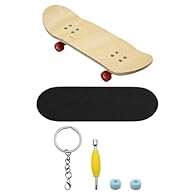 Made of 5 layers of fine maple wood, strong, durable and textured, the board cover is made of thick PU pad, soft and comfortable to touch, safe without hurting fingers. Finger board is small and compact, which is conducive to training finger coordina...