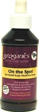 Groganics On the Spot Itch Relief Drops 120 ml by Groganics