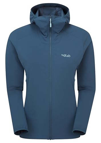 Rab Damen Borealis Hoody Jacke, Tempest Blue, 42
