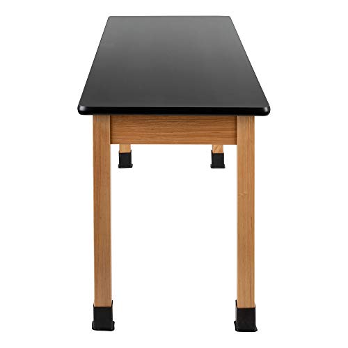 Learniture (24" W X 72" L Science Lab Table W/High-Pressure Laminate Top, Black #TOP2