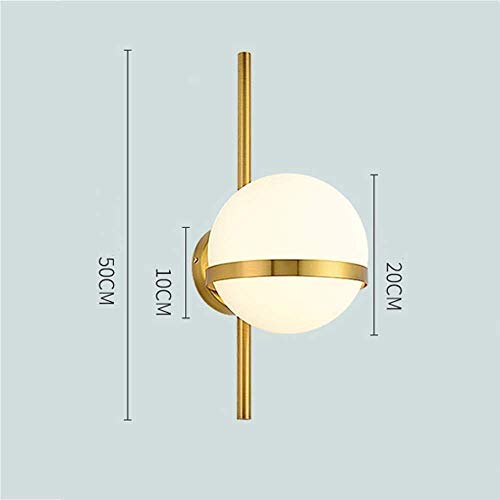 Lámpara de pared de cabecera estilo acogedor y cálido 8