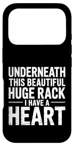 Underneath This Beautiful Huge Rack I Have A Heart - �X�}�z�P�[�X iPhone 17 Pro �p