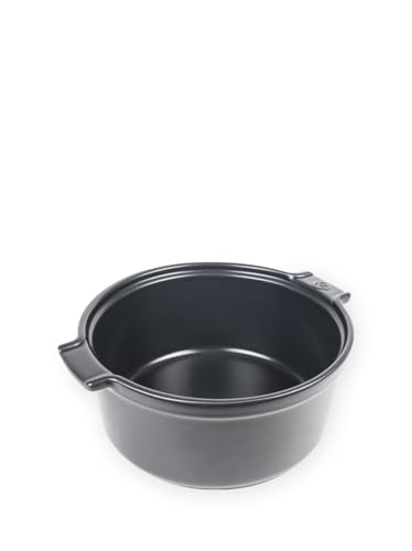 PEUGEOT - Moule à Soufflé En Céramique - 24 cm (anses comprises) - Diamètre : 22 cm x 8,5 cm - Contenance : 2,4 L - Garanti 10 Ans - Fabrication Française...