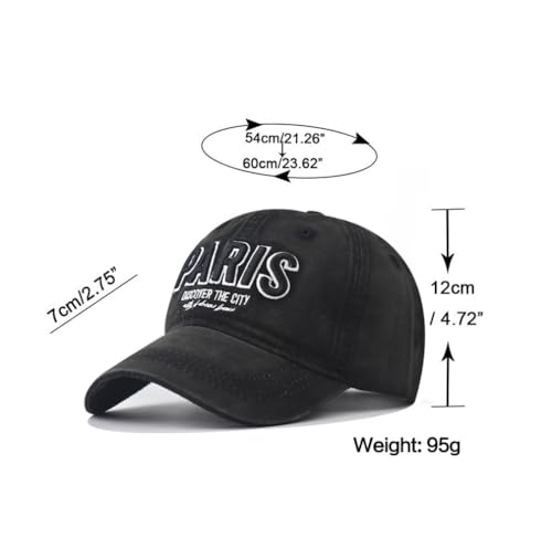 Gorra vintage de algodón estilo béisbol para hombres y mujeres miniatura 7