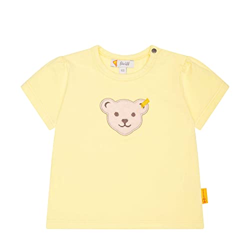 Steiff Baby-flicka kortärmad t-shirt, Gul päron, 68 cm