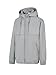 SS-Sunrise Fashion Men's Hooded Windbreaker Jacket, Black, Grey,Full Zip, Lightweight with Pockets (XX-Large, Grey)
