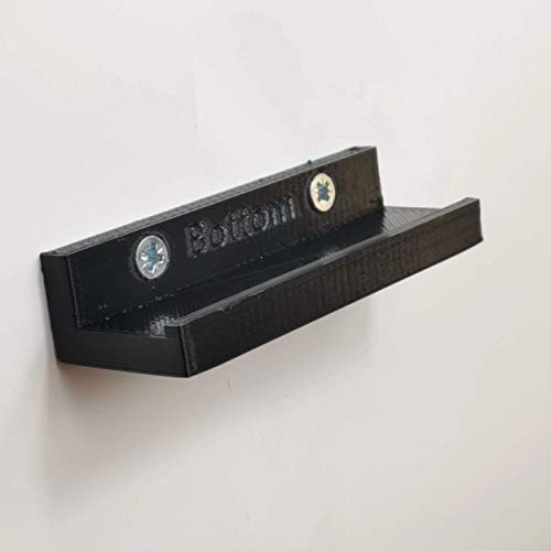 Jabtek Soporte de pared para XBOX ONE X (2 piezas): negro con fijaciones.