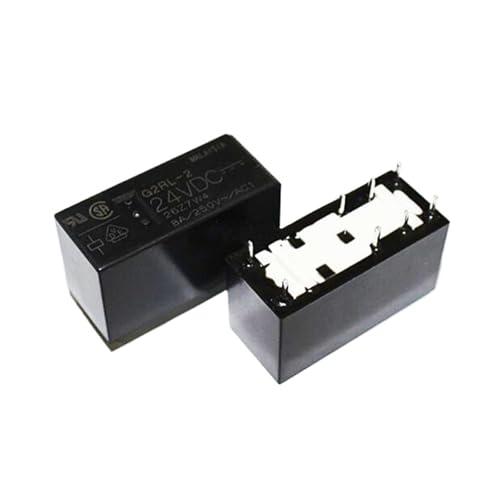 Relais G2RL-2 24VDC coupure haute sécurité 8A 250VAC à 8 broches traversantes