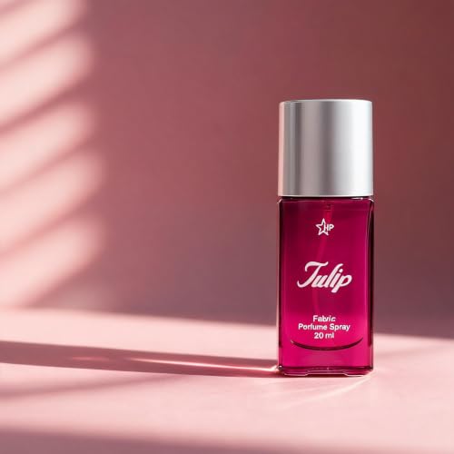 Image of HP Tulip Fabric Perfume Spray, 20 ml, Aromatic Fougere Fragrance, Unisex, Long-lasting 6 Hours