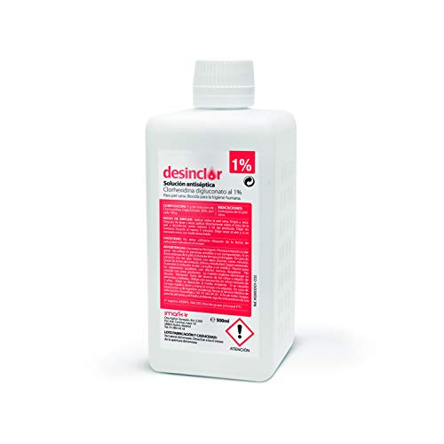 Desinclor Clorhexidina Acuosa 1% Antiseptico (500 ml)