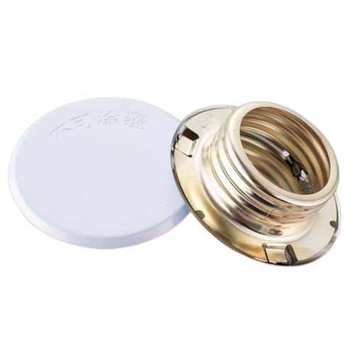 Dranvosk Fire Sprinkler Covers Sprinkler Head Protector Plate Decorative Escutcheon Cap 4PCS(Inner Diameter: 1.96inch / Outer Diameter: 2.16inch)