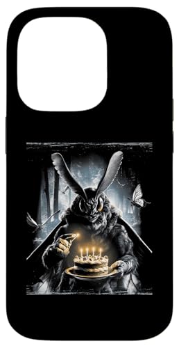 Mothman Cryptozoology Cryptid �o�[�X�f�[�P�[�L �a�����p�[�e�B�[ �X�}�z�P�[�X iPhone 14 Pro �p