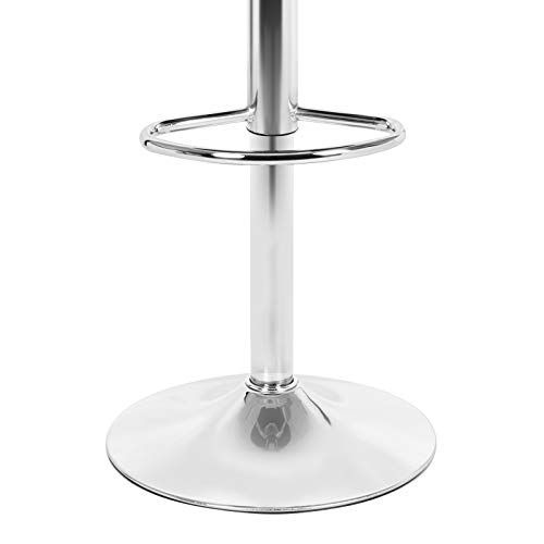 Magshion Counter Height Swivel Barstools Dining Chair Bar Pub High Stool With Back For Kitchen Island - Set Of 2 (Red) #TOP3