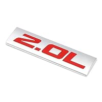 Adesivo Logo V6 Stick Per Auto – Universale Per BMW, Audi, Ford, Opel E Molte Altre – 2x7,5 Cm, Impermeabile
