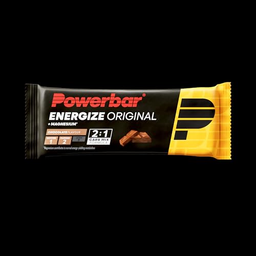 Powerbar - Energize Original - Chocolate - 15x55g - High Carb Energieriegel - Magnesium,Natrium