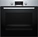 Bosch Elettrodomestici HBA174BR1 Serie 2, Forno da incasso, 60 x 60 cm, Acciaio inox