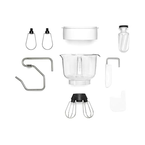 Ankarsrum Assistent 6230 Red - Küchenmaschine 1500W | 7L Edelstahlschüssel | Recyceltes Aluminium | Handgefertigt in Schweden | Robust & vielseitig – Bild 6