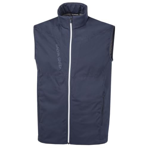 Mens Golf Vest - Tour-level Windproof with Large Pockets - Optimal Layering Year Round - Stretchy and Lightweight