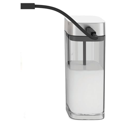 KitchenAid KESMC Milk Container (790ml) with Tube & Lid for Fully-Automatic Espresso Machines KF8, KF7, KF6 – Fridge-Friendly Storage & Frothing System Accessory, Transparent