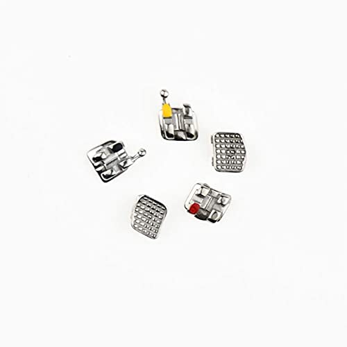 Sino Dental Group 200Pcs/Pack Teeth Model Mini Roth Brackets Roth 022 Slot Bondable With Hook On 345 #TOP6