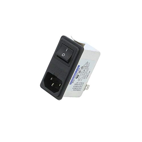 Connecteur IEC 60320 male 4A ROXBURGH EM RIQ0442H2 pour alimentation AC