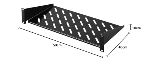 RITTAL DK 5501.615 Rack Shelf étagère de composants fixe 2U