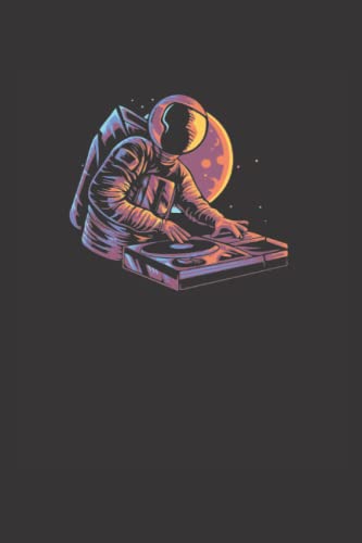 Professional DJ | Turntable Lover DJ Djane Deejay Controller: 6x9 - Graph Paper - Notebook with 100...