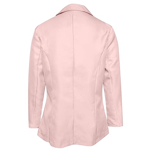 Plus Size Blazers for Women Long Sleeve Blazer Jacket Open Front Cardigan Jacket Lightweight Coat Business Suit Jacket3
