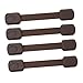 KOMBIUDA 4pcs for Cupboard Drawer Strap Proofing Babyproof Drawers Childproofing Clo Locks Oven Door Plastic Safety Dishwasher Catch Brown Cabinet Cabinets Lock