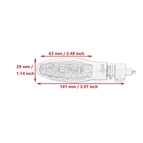 Clignotants à LED Tiger 900 Sport 2021 Trident 660 étanches