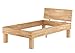 Produktbild Erst-Holz Einzelbett Buche 120x200 hohes Massivholzbett Seniorenbett 60.81-12 oR