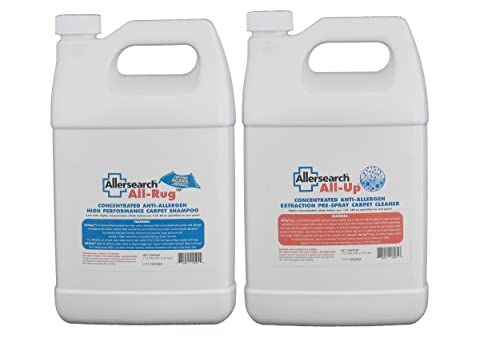 All Rug Concentrated Carpet Shampoo and All Up Concentrated Carpet Spot Spray Gallon