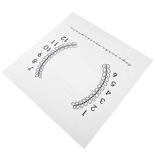 Baby fotografie rekwisieten Baby fotografie achtergrond deken voor pasgeboren baby(100cm*120cm, Spike flower) - Afbeelding 3