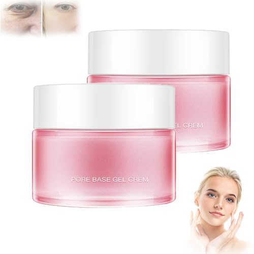 Hummui Smooth Skin Pore Refining - Hunmiu Face Primer, Hummus Face Primer, Hummui Pore Base Gel Cream, Hummui Face Primer Covering Wrinkles, Magical Perfecting Base Face Primer (2pcs)