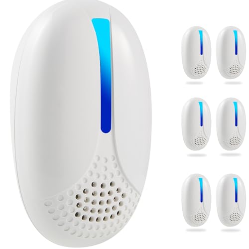 2025 Upgraded Ultrasonic Repellent Indoor, Mouse Traps Insert Plug in,