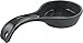 Reston Lloyd Kitchen Counter Utensil Spoon Rest, Ladles, Spaghetti Forks, & Spatulas, Durable BPA-Free Plastic – Dishwasher Safe, Décor, Space Saving Hanging Hole on Handle, Charcoal
