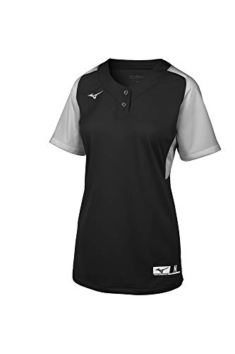 Image of Mizuno Aerolite 2-Button Fastpitch Fastpitch Softball Jersey