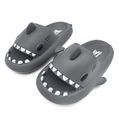 Shark Slides Slippers for Women Men Could Slide Sandals Adult Indoor Outdoor