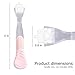 WANYISHUN 2 Pack Replacement Razor Handle Compatible with Venus only (2 Pink)