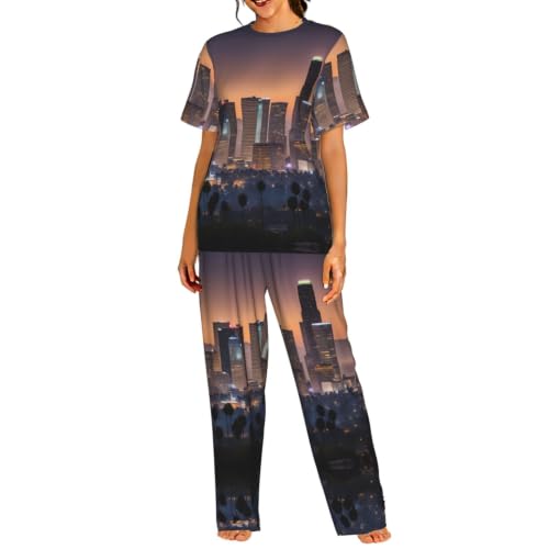 Pyjama doux femmes fini les vêtements serrés avec cet ensemble de détente ample S au 3XL